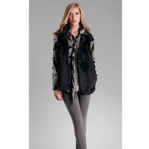 Gorgeous Hale Bop rabbit fur vest